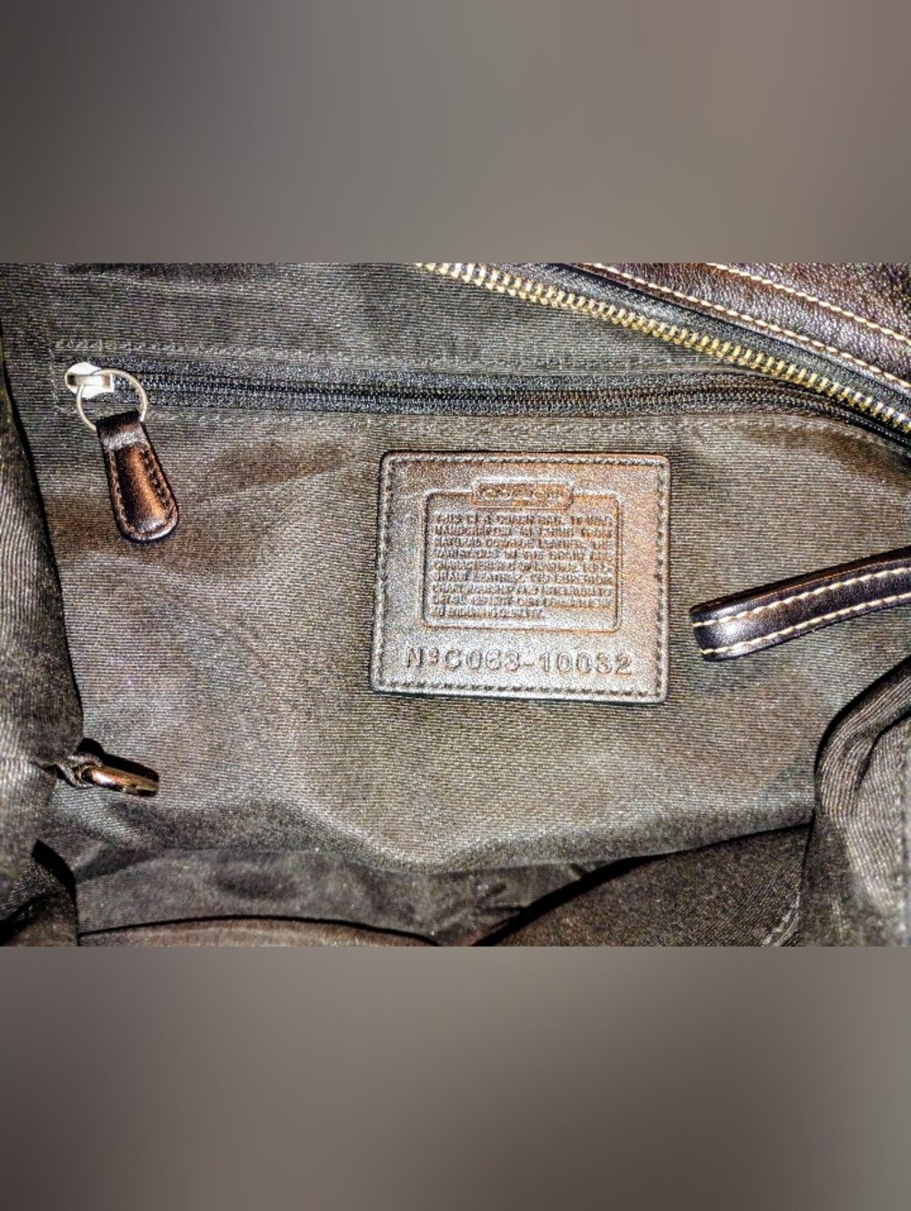 Genuine Michael Kors Large Black Tote - Picture 4 of 5